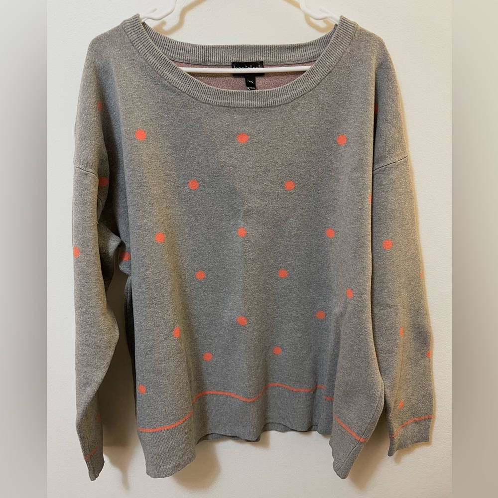 Long Tall Sally polka dot sweater